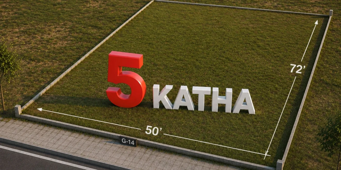 5 Katha Plot for Sale in Dhaka